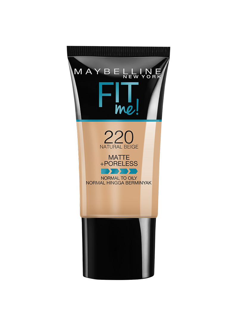 Maybelline Fit Me Liquid Foundation 220 Natural Beige 18Ml