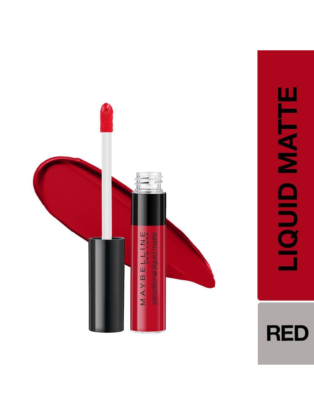 Maybelline Sensational Liquid Matte 03 Flush It Red