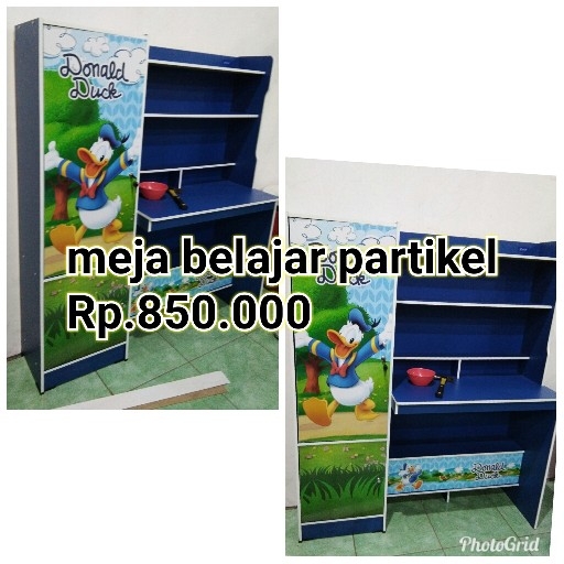Meja Belajar Dan Almari Partikel 2