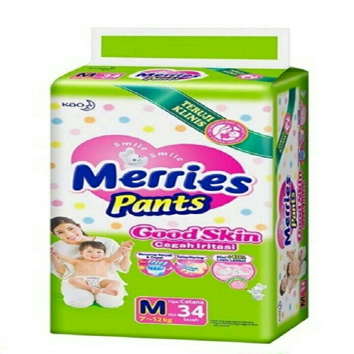 Merries Pants Good Skin M 34 pcs 2