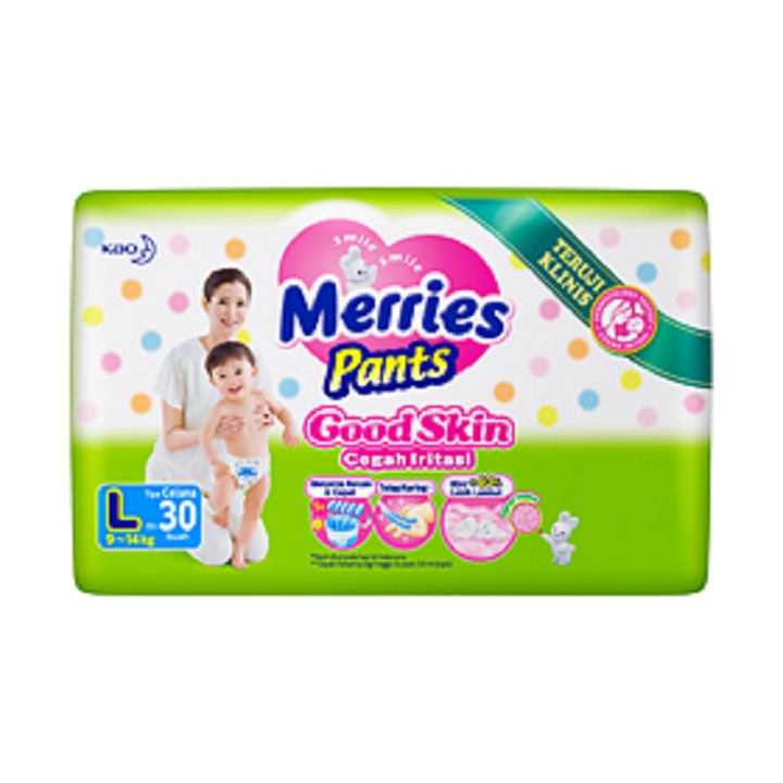 Merries Pants UK L 30 pcs 2