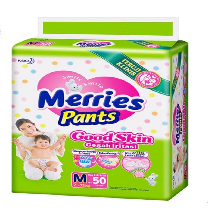 Merries Pants UK M 50 pcs 2