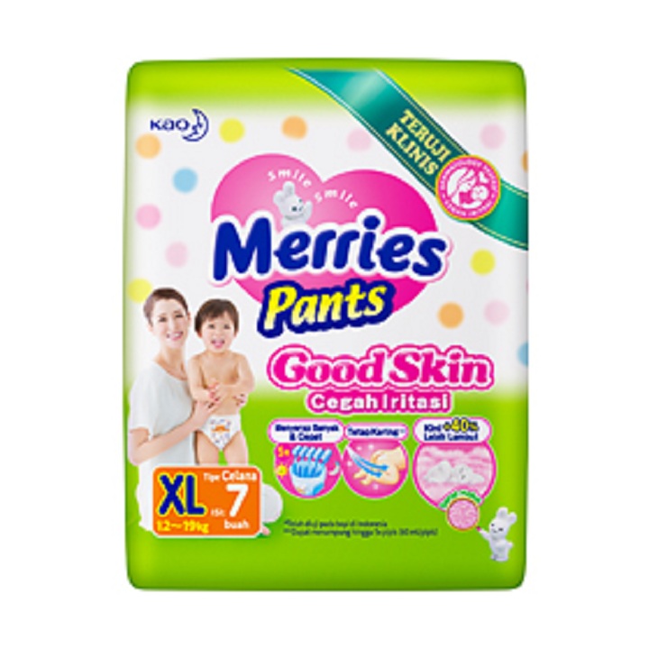Merries Pants UK XL 7 pcs 2