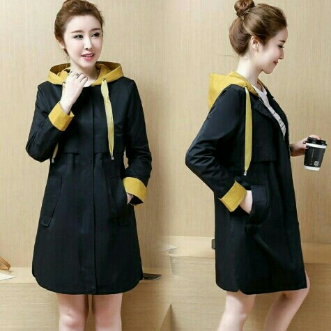 Midi Dress Wanita Dress Hoodie Coat Mr Tapi 3