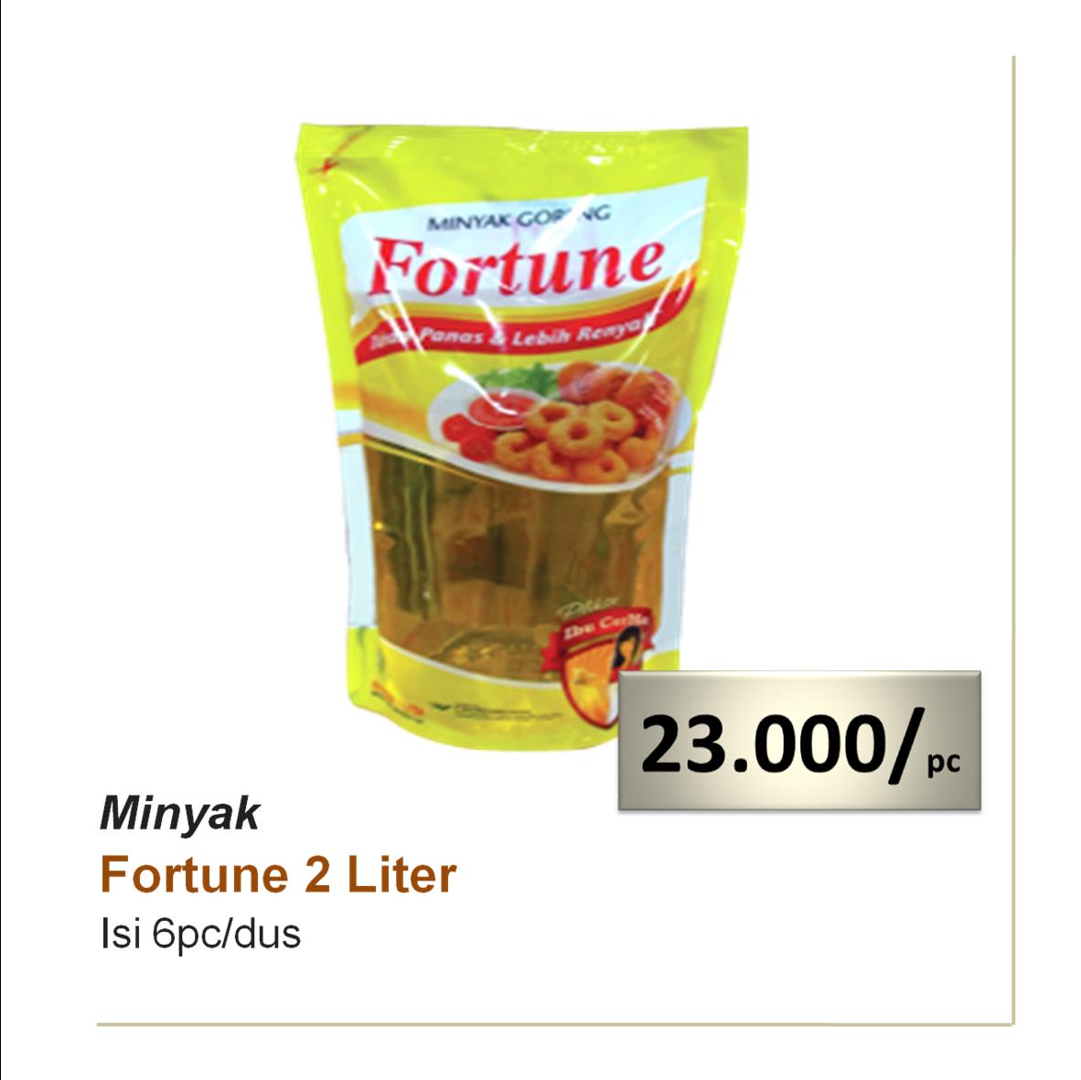 Minyak Fortune 2 Liter