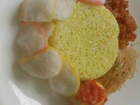 Nasi Kuning Telur Balado DM