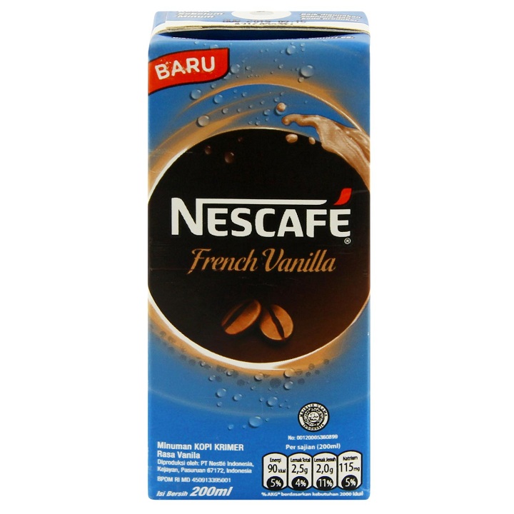 Nescafe French Vanilla 200ml 3