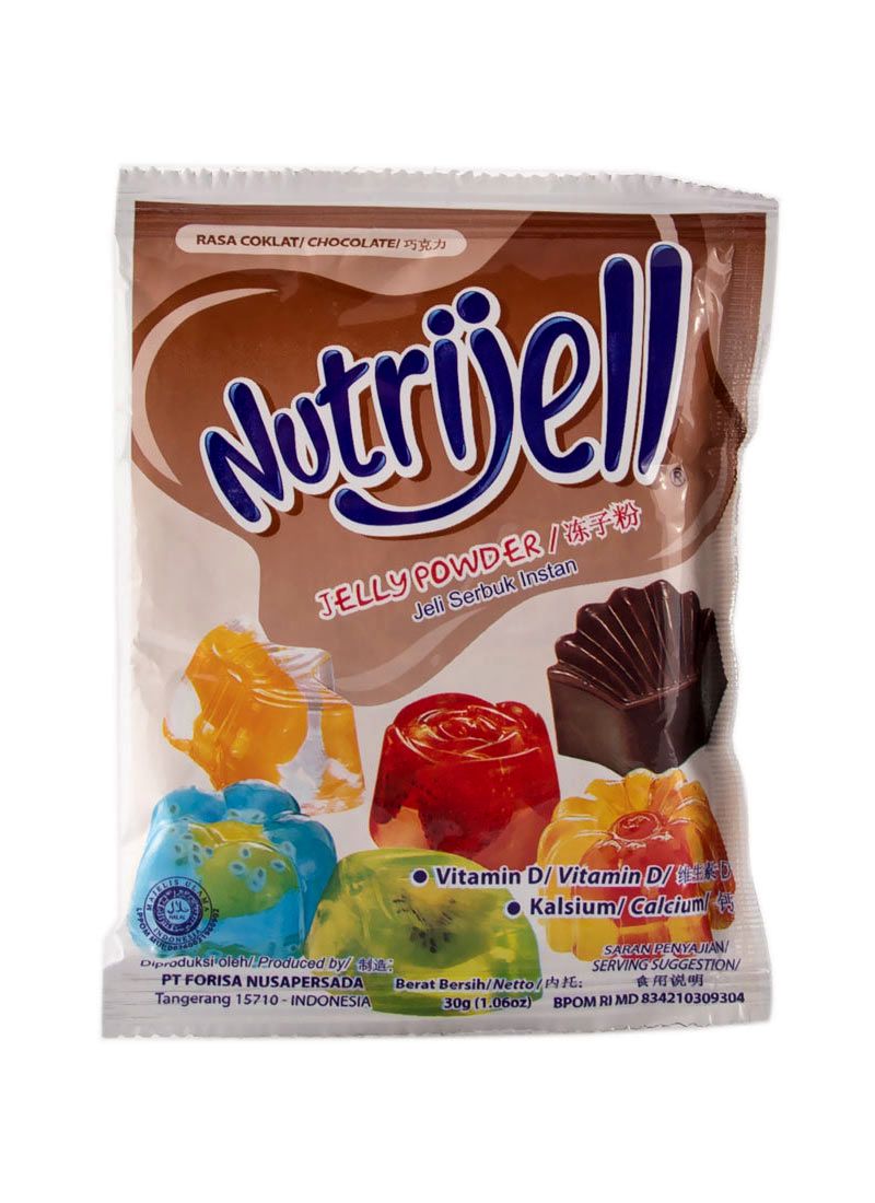 Nutrijell Konnyaku Jelly Powder Coklat 25G