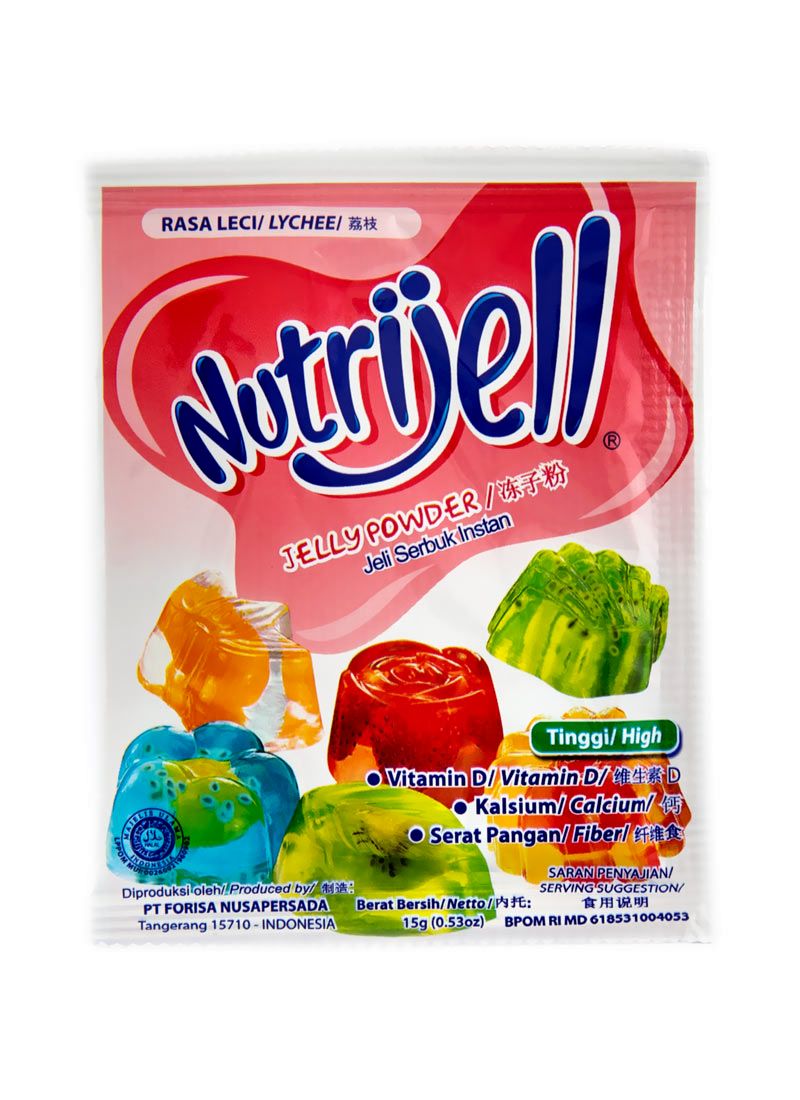 Nutrijell Konnyaku Jelly Powder Leci 15G