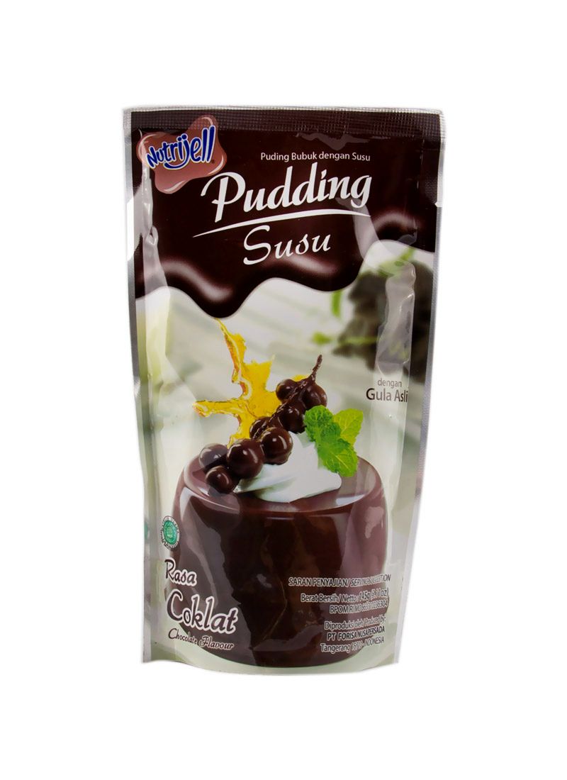 Nutrijell Pudding Susu Coklat 145G