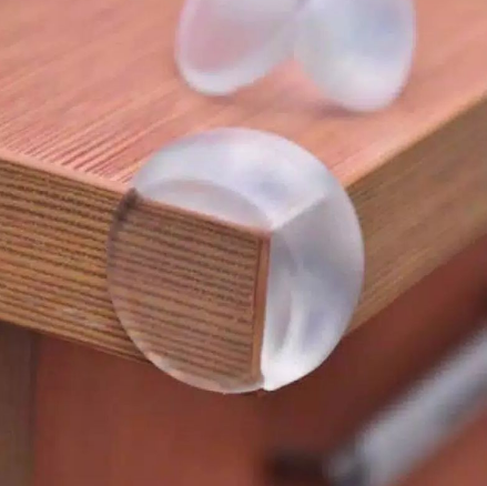 PELINDUNG SIKU MEJA SILIKON OVAL
