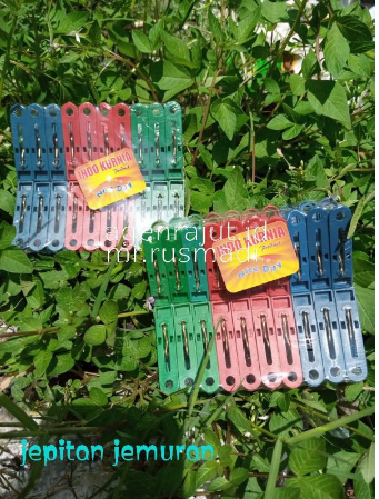 PENJEPIT JEMURAN PLASTIK WARNA