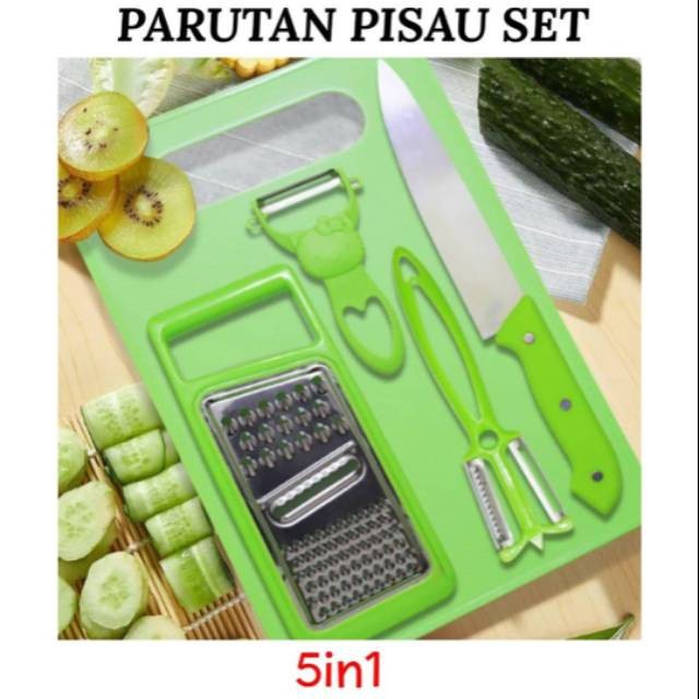 PISAU DAPUR SET TALENAN PARUTAN PEELER