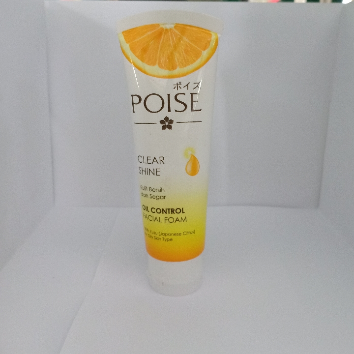 POISE CLEAR SHINE OIL CONTROL FACIAL FOAM 50GR 3