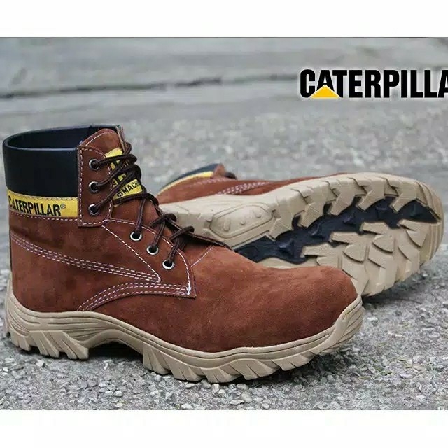 PROMO  Sepatu Caterpillar Diesel Safety Boots 4