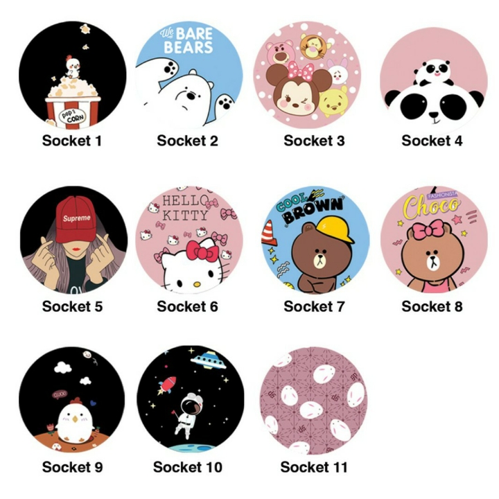 Pop Socket Karakter  2