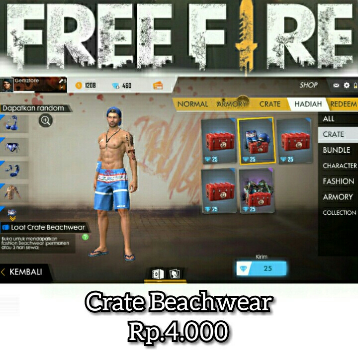 Loot Crate Free Fire 2