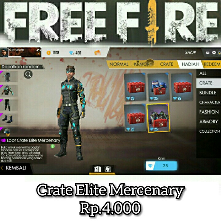 Loot Crate Free Fire 5