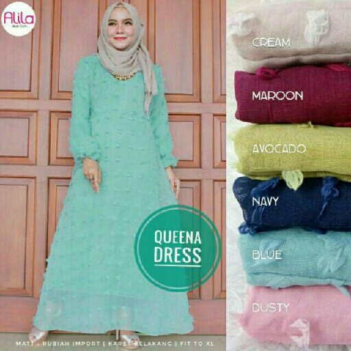Queena Ruby Dress 2