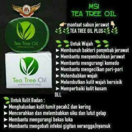 SABUN MSI TEA TREE OIL  3