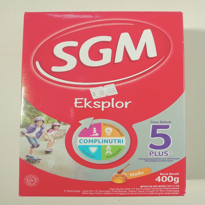 SGM Eksplor 5 Plus Madu 400gr 2