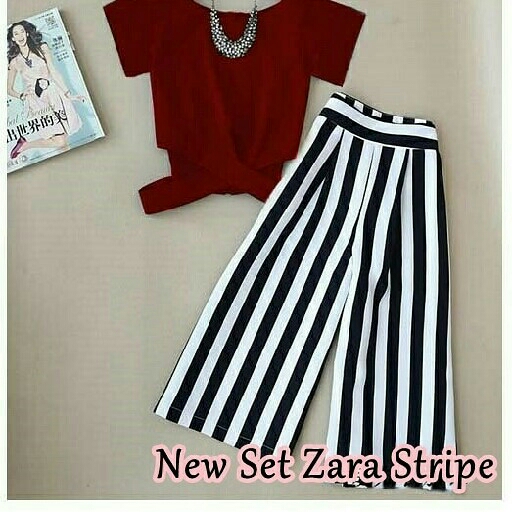 ST ZARA BERLENGAN MAROON  2