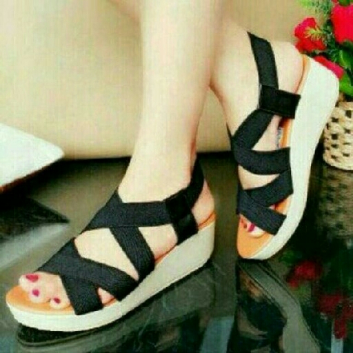 Sendal Wedges Wanita Part 1 2