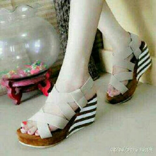 Sendal Wedges Wanita Part 2 5