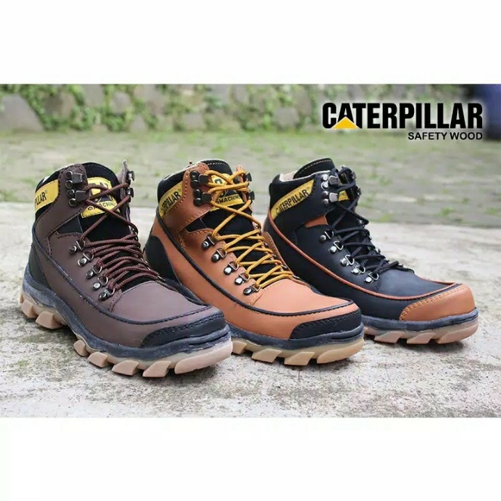 Sepatu Caterpillar Safety Wood 4