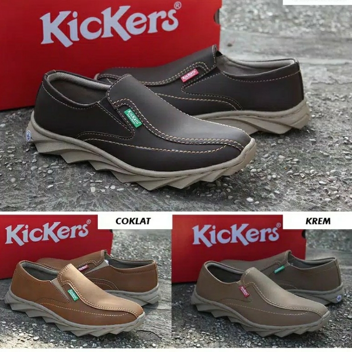 Sepatu Kickers Slip On Milano 5