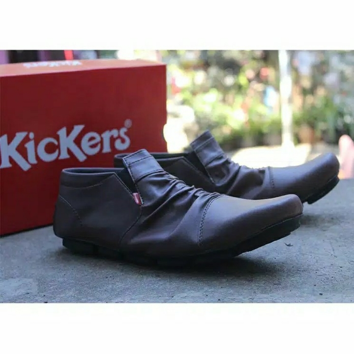 Sepatu Kickers Wringkle Slipon 4