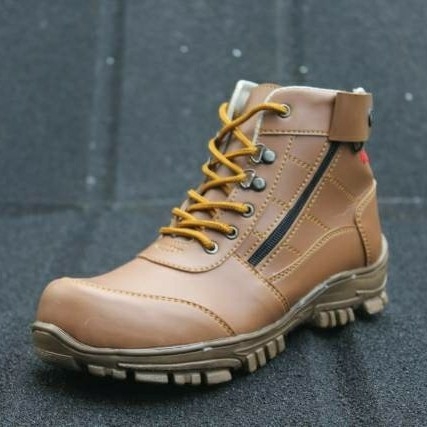 Sepatu Safety Boots Pria Morisey Resleting 2