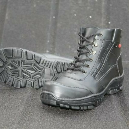 Sepatu Safety Boots Pria Morisey Resleting 3