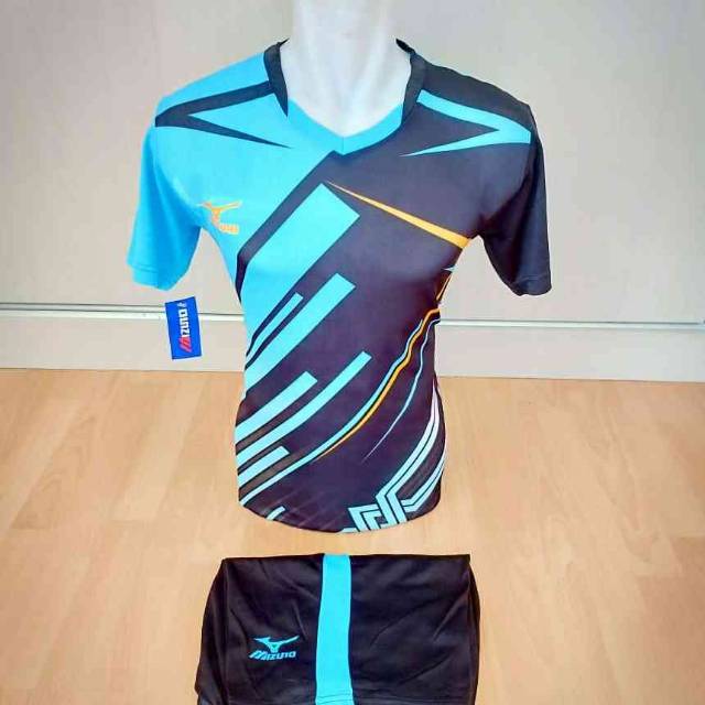 Setelan olahraga kaos sepak bola jersey futsal baju volly voli mizuno  5