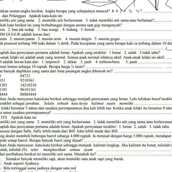 Wonderlic Personnel Test Dan Jawaban