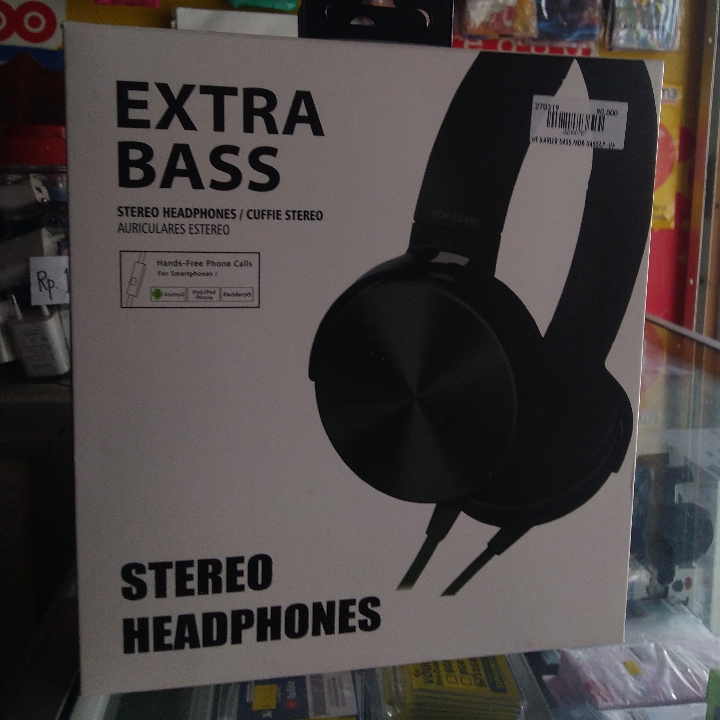 Stereo Headphone Mdr-x450p 4