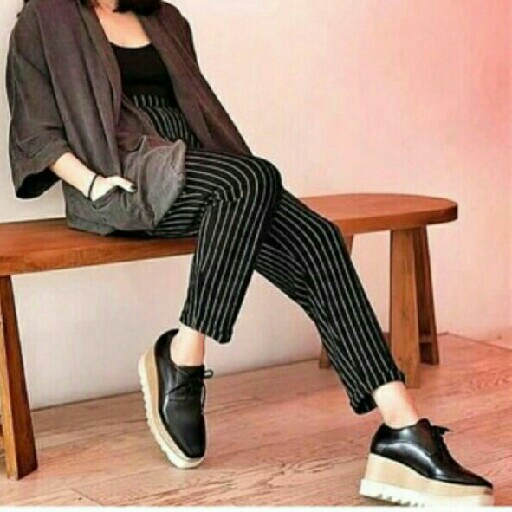 Stripe Pant Basic 2