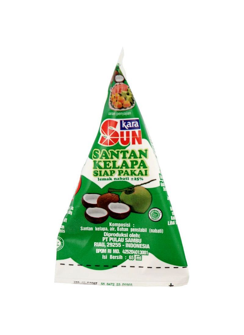 Sun Kara Santan Kelapa Siap Pakai 65Ml