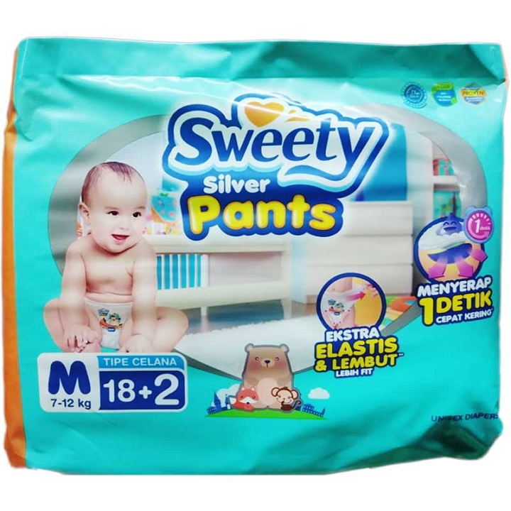 Sweety Silver Pants M'18 + 2 5