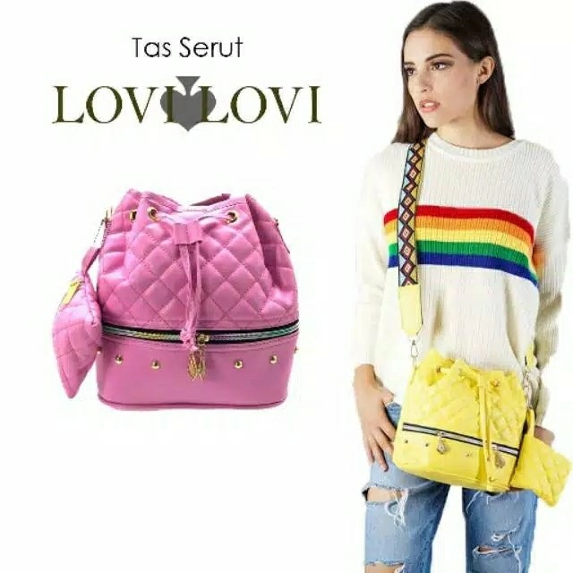 TAS SERUT LOVI LOVI - FASHION WANITA IMPORT 4