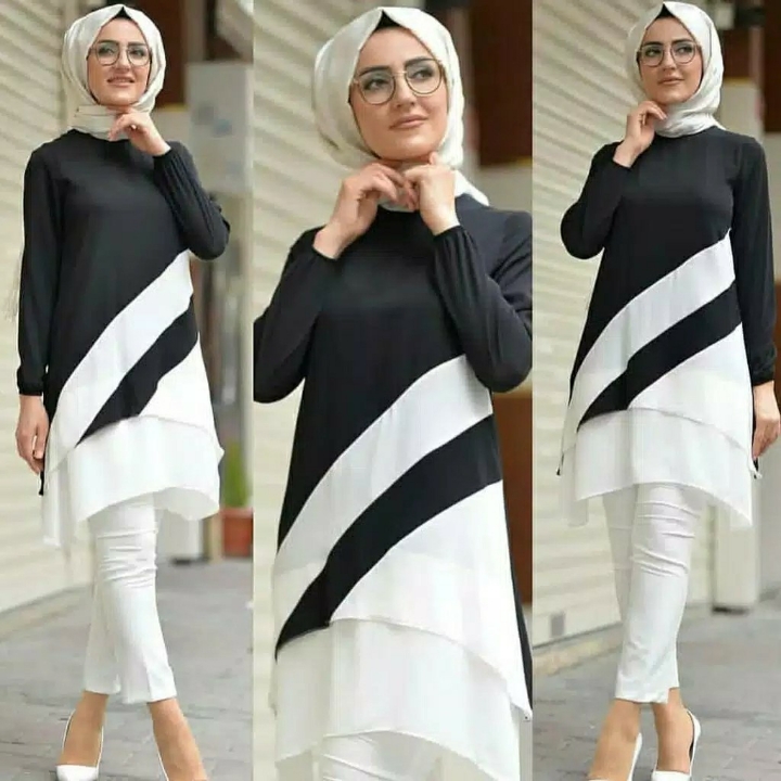 Tabita Tunik Wanita  Baju Muslim  Murah Atasan 3