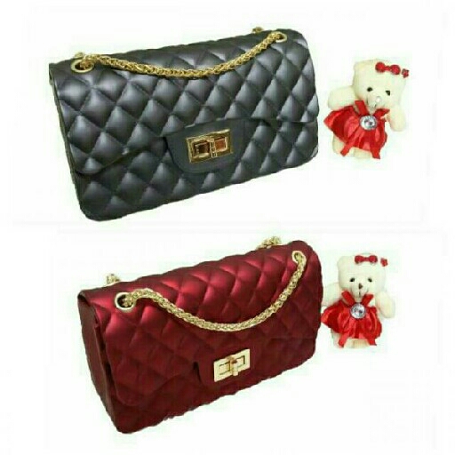 Tas Chanel Cevron Jelly Matte 3