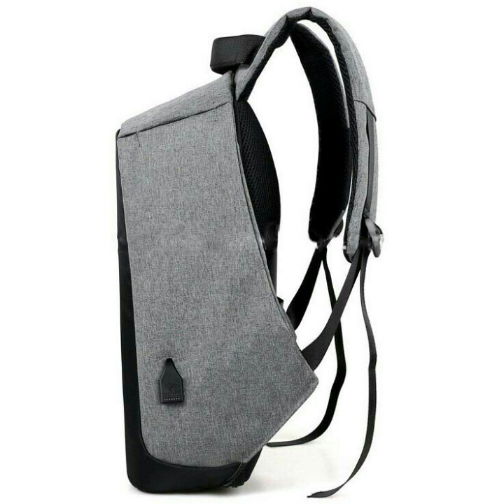 Tas Ransel Laptop Anti Maling dengan USB Charger OMBG38GYZ D20 2