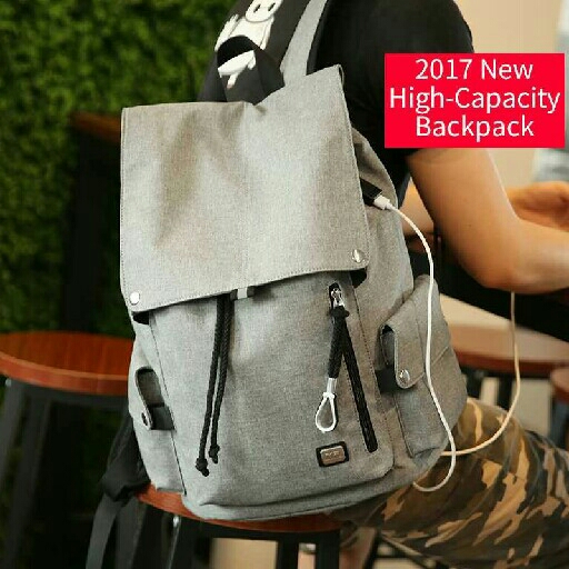 Tas Ransel Laptop dengan USB 3