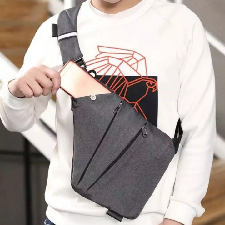 Tas Selempang Import Premium keren bisa digunakan Pria  Wanita 3