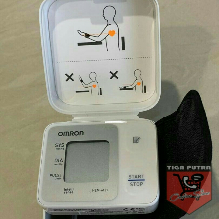 Tensimeter OMRON HEM-6121  Wrist Blood Pressure Monitor OMRON 2