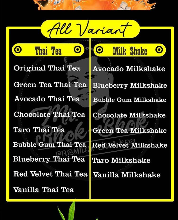 Thai Tea Mr.Bhok-Bhok 2