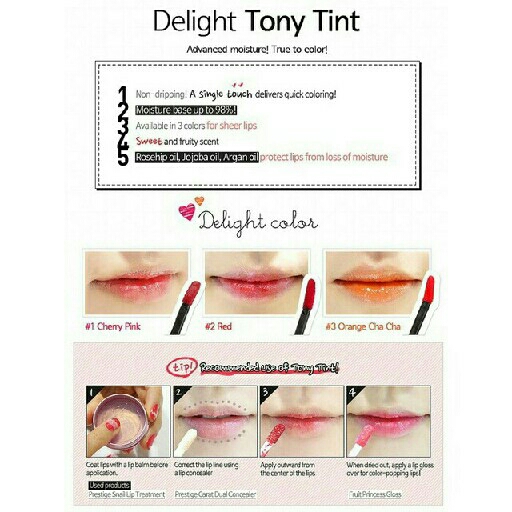 Tony Moly Delight Tonytint ORI 2