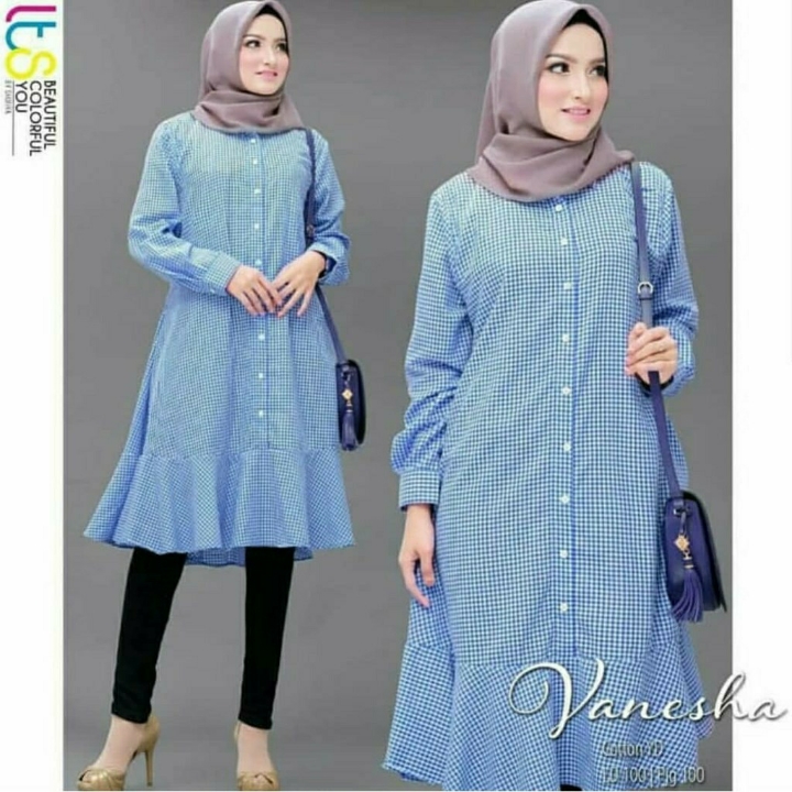 Vanesha Tunik Baju Atasan Muslim Katun 3