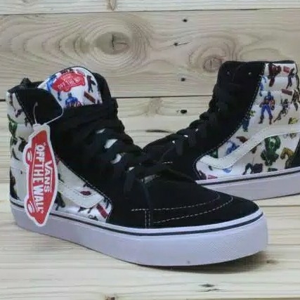 Vans Oldschool Sk8 High Marvel Edition White 2